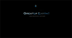 Desktop Screenshot of greaterearth.info